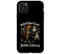 Defiende tu Obra de Arte OVNI de Caballero Cruzado de la Biblioteca Local Carcasa para iPhone 11 Pro MAX