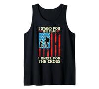 Defiendo el Día de los Caídos de la Bandera, Nunca Olvides a los Veteranos estadounidenses Camiseta sin Mangas
