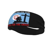 Defiendo la bandera gagauza y me arrodillo ante la cruz. Diademas para hombre y mujer, antideslizantes, absorbentes, deportivas, para gimnasio, baloncesto, yoga.