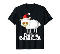 Define Bad Sheep Lover Farmer Christmas Stocking Stuffer Camiseta