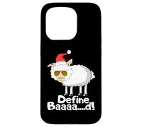 Define Bad Sheep Lover Farmer Christmas Stocking Stuffer Carcasa para iPhone 15 Pro