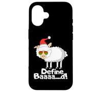 Define Bad Sheep Lover Farmer Christmas Stocking Stuffer Carcasa para iPhone 16