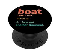 Definición de Barco Retro destruye Otros mil PopSockets PopGrip Adhesivo