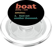 Definición de Barco Retro destruye Otros mil PopSockets PopGrip para MagSafe