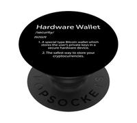 Definición de Cartera de Hardware de criptomonedas PopSockets PopGrip Adhesivo
