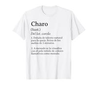 Definición de Charo Diccionario Camiseta