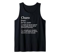 Definición de Charo Diccionario Camiseta sin Mangas