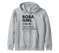 Definición de Chica Boba como una Chica Normal Solo más Dulce Sudadera con Capucha