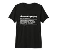 Definición de cromatografía HPLC Camiseta Premium
