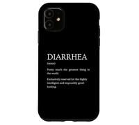 Definición de diarrea - Explicación Divertida de la diarrea sarcástica Carcasa para iPhone 11
