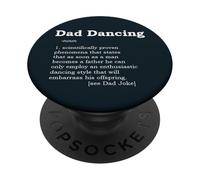 Definición de Diccionario Divertido de papá Bailando PopSockets PopGrip Adhesivo