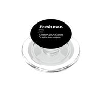 Definición de Estudiante de Primer año Divertido Regalo Universitario de Secundaria PopSockets PopGrip para MagSafe