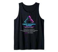 Definición de Experto en Seguridad cibernética Gracioso especialista en TI Humor Camiseta sin Mangas