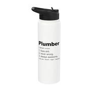 Definición de fontanero Stainless Steel Insulated Water Bottle