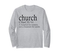 Definición de Iglesia Un Hospital para Pecadores Santos Fe Jesús Manga Larga