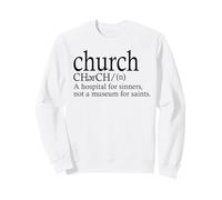 Definición de Iglesia Un Hospital para Pecadores Santos Fe Jesús Sudadera