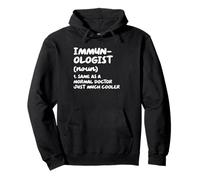 Definición de inmunólogo Divertido Alergista Médico Inmunología Sudadera con Capucha