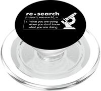 Definición de Investigación Biología Científico Ciencias Naturales PopSockets PopGrip para MagSafe