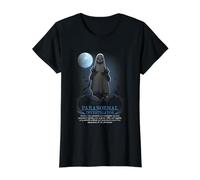 Definición de investigador Paranormal Fantasma Investigación Humor Camiseta gráfica económica, Mujer, Negro, L