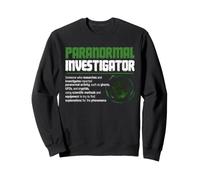 Definición de investigador Paranormal Fantasma Investigación Humor Sudadera