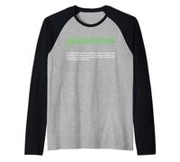 Definición de Jardinero Jardinería Camiseta Manga Raglan