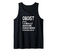 Definición de Jugador de Oboe Gracioso - Oboísta Camiseta sin Mangas