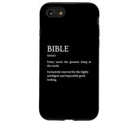 Definición de la Biblia - Explicación Bíblica Sarcástica Divertida Carcasa para iPhone SE (2020) / 7/8