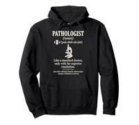 Definición de patólogo Tipografía de resolución Superior Sudadera con Capucha