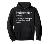 Definición de pediatra Diccionario médico pediátrico Divertido Sudadera con Capucha