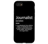 Definición de Periodista Mejor Noticias Locales Graduados de periodismo Carcasa para iPhone SE (2020) / 7/8