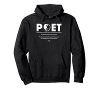 Definición de Poeta Escritor de poesía Escritura Creativa Cita Sudadera con Capucha