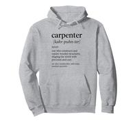 Definición de precisión y cuidado del carpintero Sudadera con Capucha