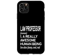 Definición de Profesor de Derecho Juicio judicial de Abogado Universitario Divertido Carcasa para iPhone 11 Pro MAX