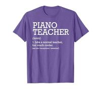 Definición de profesor de piano - Profesor de piano Regreso a la escuela Camiseta