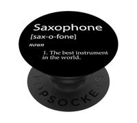 Definición de saxofón PopSockets PopGrip Adhesivo