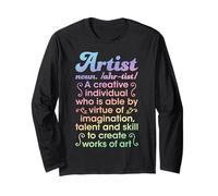 Definición de sustantivo de Artista Diccionario Creativo para niños y niñas Manga Larga