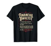 Definición del Diccionario de Analista financiero Camiseta