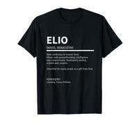 Definición Elio Nombre Decir Elio Nombre Elio Camiseta