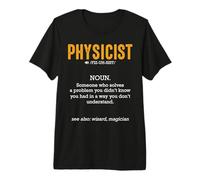 Definición Física Estudio Ciencia Dichos Graciosos Citas Camiseta Premium
