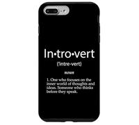 Definición introvertida Anti Social Autista Introvertido Carcasa para iPhone 7 Plus/8 Plus
