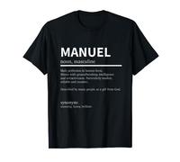 Definición Manuel Nombre Decir Manuel Nombre Manuel Camiseta