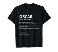Definición Oscar Nombre Decir Oscar Nombre Oscar Camiseta