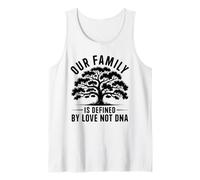 Definido por el Amor, no la adopción del ADN, Día de la Familia Camiseta sin Mangas