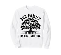 Definido por el Amor, no la adopción del ADN, Día de la Familia Sudadera