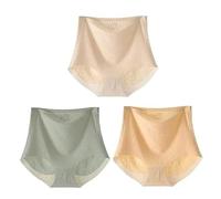 Definiteg Fresh Seamless Bragas de Cintura Alta para Levantamiento de Cadera, Bragas de Control para Mujer Bragas Fajas Pantalon De Trabajo Mujer De (Grey, XXL)