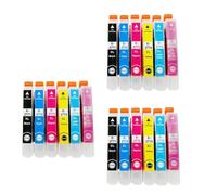 DEFIYAN 3 Juegos de Cartuchos de Tinta compatibles T2771 para Impresora Expression Photo XP750 XP760 XP850 XP860 XP950 XP960