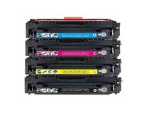 DEFIYAN 4 Uds Cartuchos de tóner compatibles para 202A CF500A 501A CF502 CF503A para Pro M254nw M254dw MFP M281fdw M281fdn M280nw Juego de 4 Colores