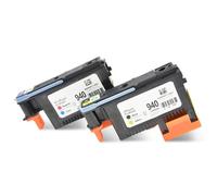 DEFIYAN Cabezal de impresión Compatible con C4900A C4901A, 2 uds., para Impresora 940 Officejet Pro 8000 8500 8500A BK Y C M(1Set)