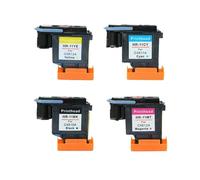 DEFIYAN Cabezal de impresión Compatible para 11 reemplazo para Designjet 70 100 110 500 510 500PS C4810A C4811A C4812A C4813A(1SET)