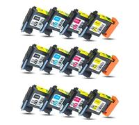 DEFIYAN Cabezal de impresión Compatible para 11 reemplazo para Designjet 70 100 110 500 510 500PS C4810A C4811A C4812A C4813A(3Set(12colors))